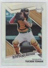 2022 Panini Elite Extra Edition Optic Holo Prizm Tucker Toman #77 0i4k