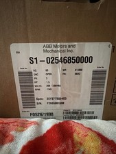 NEW York S1-02546850000 ABB Blower Motor 1.5HP 3PH 1740RPM + 1VL40X7/8 Pulley