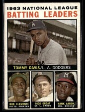 1964 Topps 1962 National League Pitching Leaders EX SET Break #7