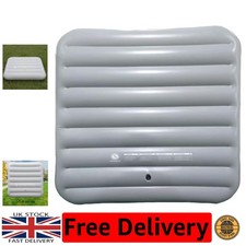 Heavy-Duty Inflatable Lid for 6-Person Square Hot Tubs - Energy Efficient