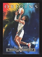 Crystal Dangerfield 2023 Panini Origins WNBA Blue #/75 #4