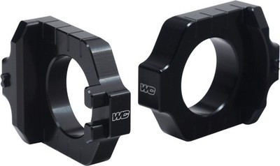 Works Connection 17-245 Axle Blocks Elite fits Kawasaki/Suzuki Black