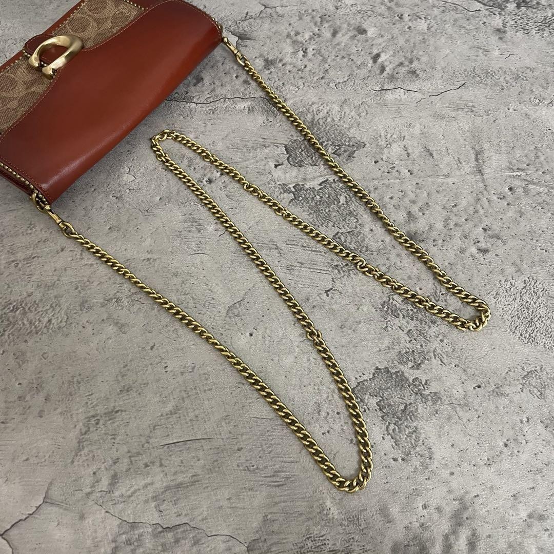 COACH Chain Tabby Beaded Chain Shoulder Bag — image 5