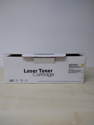 Markenlose Laser-Tonerkassette H212YU gelbe Tinte