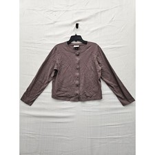 Universal Thread Womens Brown Cotton Button Front Cardigan Sweater Medium NEW