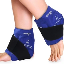 NEWGO Ankle Ice Pack Wrap for Swelling, Ice Pack for Ankle Injuires Reusable