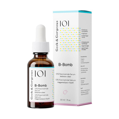 Geek & Gorgeous B-Bomb Niacinamid Serum 10% 2 x 30ml Porenpflege 30ml