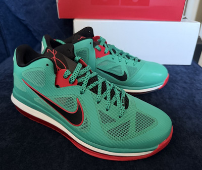 Nike LeBron 9 IX Low 12 Reverse Liverpool FC Green Red DQ6400 300 James Soccer