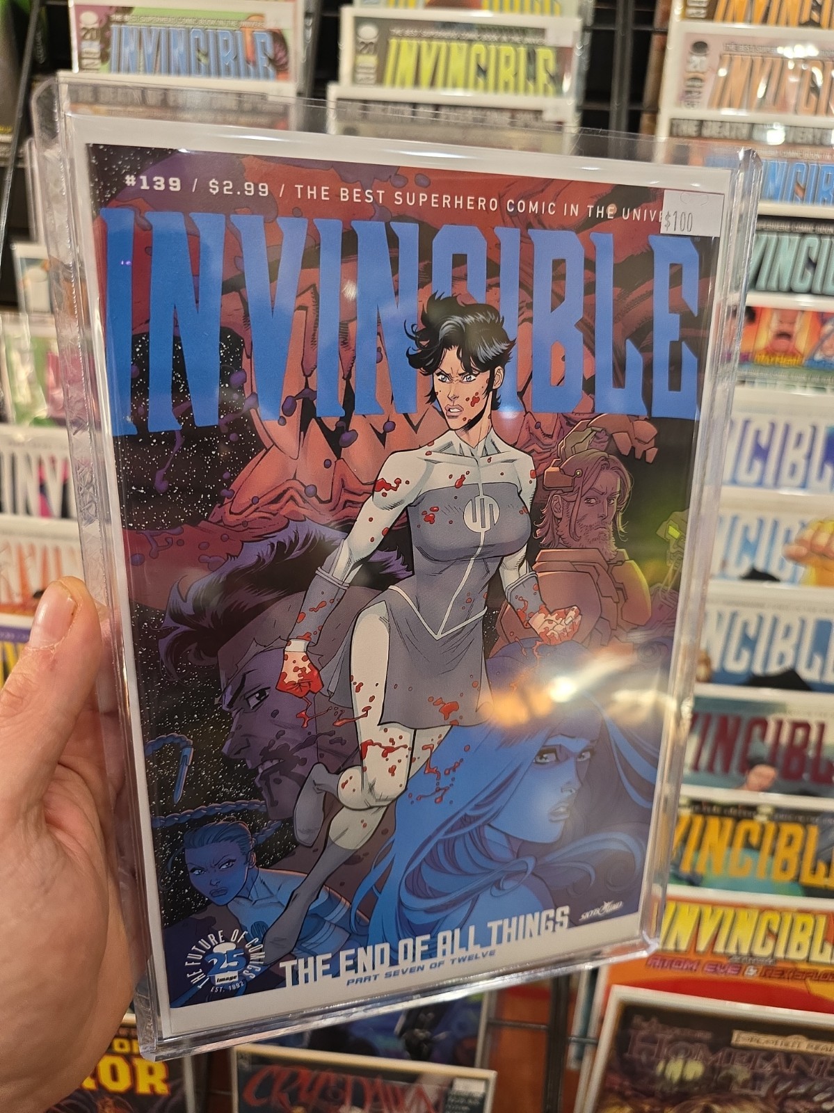 Invincible #139 Image US Comic 2017 1st Print NM+ Anissa Cover