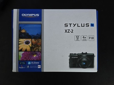 Olympus Stylus XZ-2 12MP Digitalkamera, Schwarz