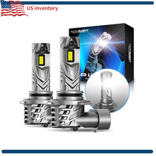 9005 Hb3 Mini Size Fog Light Bulb Set 48000lm 6500k Cool White Size 9005hb3