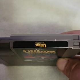 Ultima: Quest of the Avatar NES Game . Great Condition 