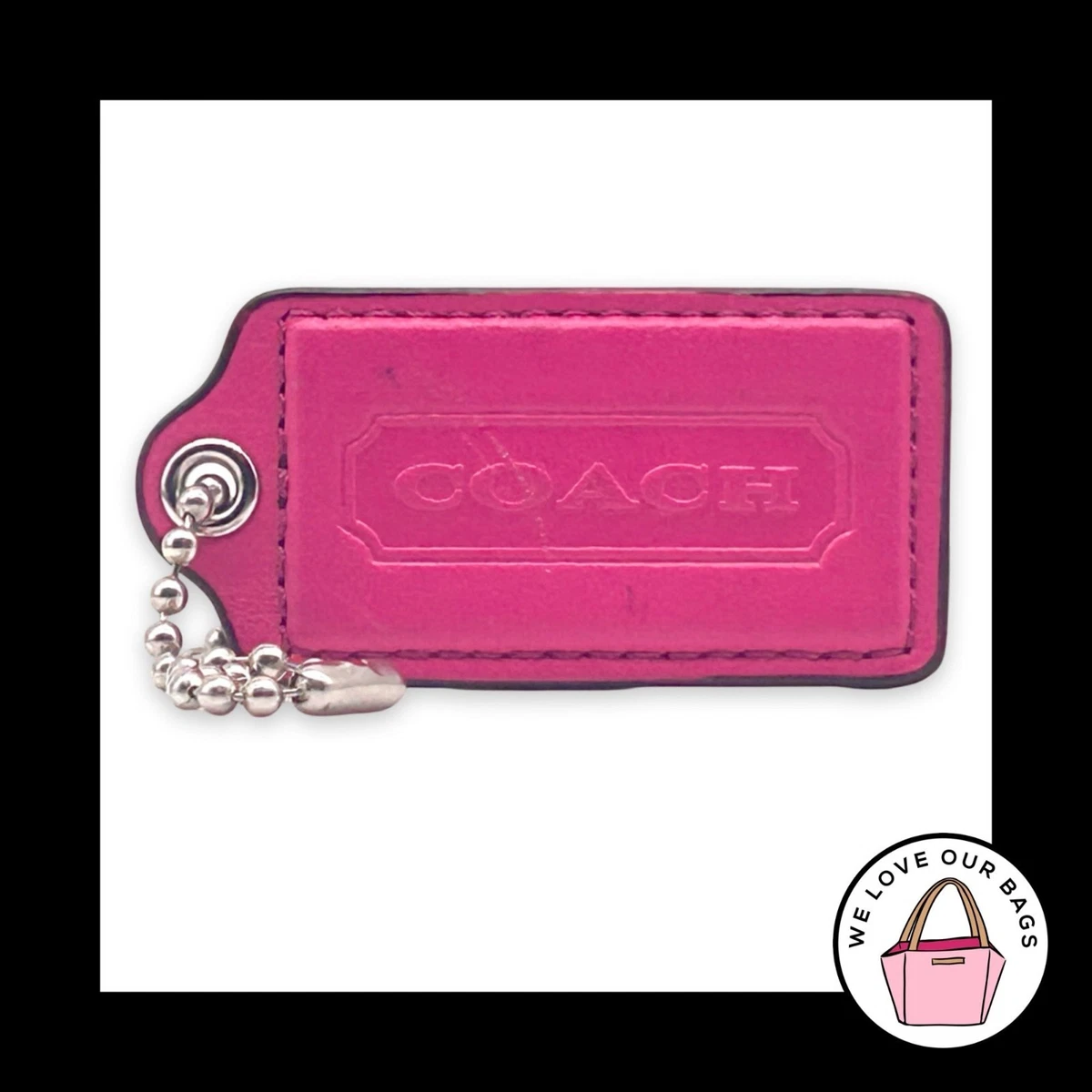 Coach Letters, Numbers & Symbols Key Chains, Rings & Finders for