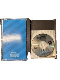 Ground Zero Texas (Sega CD, 1993) CIB W/reg Card