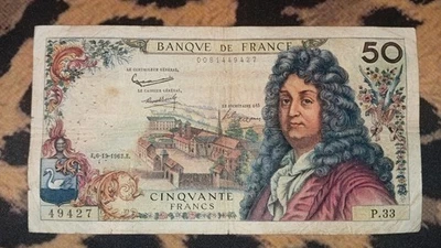 Billet 50 Francs Racine 6/12/1962 - Photo 1/2