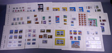 Lot Romania 1986-1991 Stamp Collection MNH Souvenir Sheets & Sets Album Pages