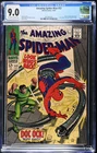AMAZING SPIDER-MAN #53 cgc 9.0 - OW/W pages/Marvel Comics/1967