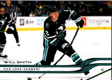 2025-26 Upper Deck Series 2 - Will Smith - #390 Base Card - San Jose Sharks