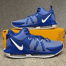 Nike Lebron Witness 7 TB Blue White Basketball Shoes Sneaker Men's Size 9.5