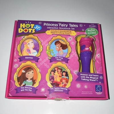 Educational Insights Hot Dots Jr Princess Fairy Tales w/ Talking Wand
