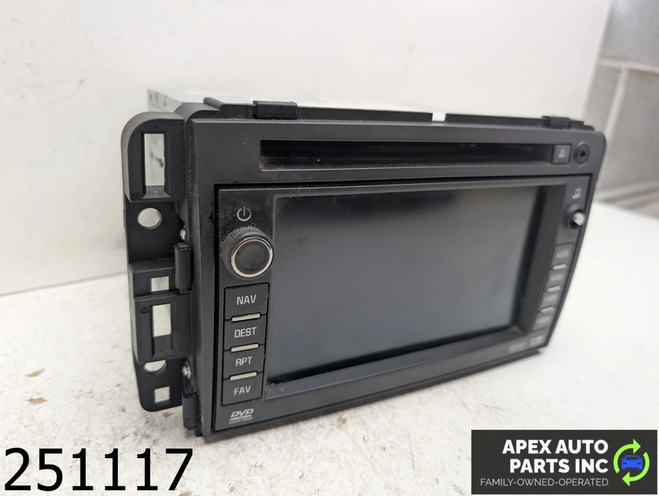 OEM 2007 GMC Yukon 6,2 L Electrónico CD DVD Radio Receptor de Audio Navegación Foto 2 de 4