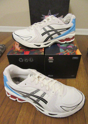 Kith ASICS GEL-KAYANO 14 RYU Marvel vs. Capcom Size 11.5 Coconut Milk Black NIB