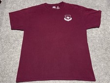 51st Medical Group Osan Air Base Maroon Shirt Veterans DOD South Korea L Hanes