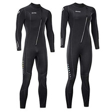 Ultra Stretch 3mm Neoprene Wetsuit, Front Zip Full X-Large, Women's Black