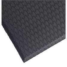 M A MATTING 414046100 Cushion Max Mat, Charcoal 4' x 6'