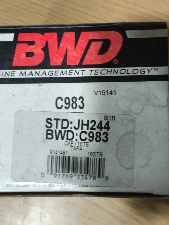 Tapa de distribuidor BWD C983 para Nissan Altima 1997-2001 2,4 L-L4 Foto 2 de 3
