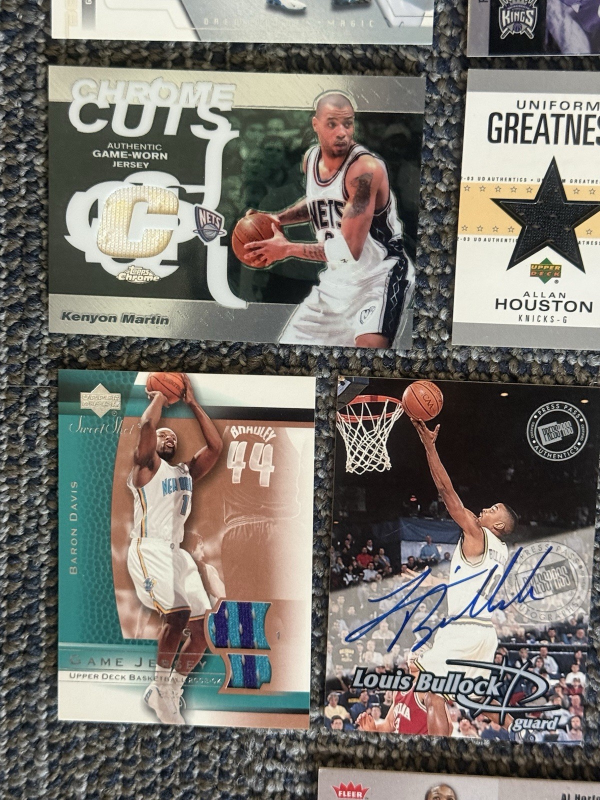 27 Card Game Used Worn Jersey Relic Card NBA Basketball Lot Superstars view 7
