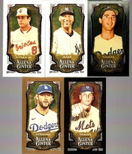 2024 ALLEN & GINTER MINI BASE/A & G BACKS/GOLD/BLACK CARDS***YOU PICK***