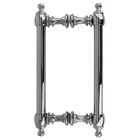 CRL 8" Polished Chrome Colonial Back-to-Back Pull Handle