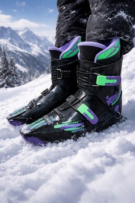 Snow Skates Dalbello Snow Runner Vintage Ski Boots Medium Size 7.5 Downhill