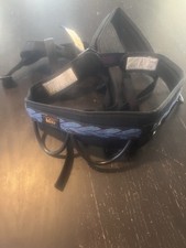 REI&reg; Vintage 90&rsquo;s Mountain Rock Climbing Harness Women's Extra Small Teal Purple