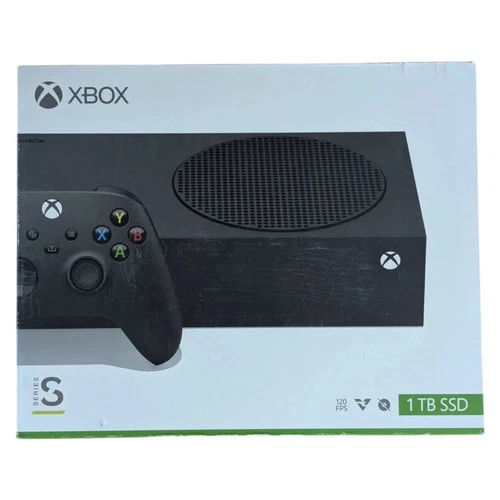 Microsoft Xbox Series S 1TB Video Game Console - Carbon Black - New & Sealed