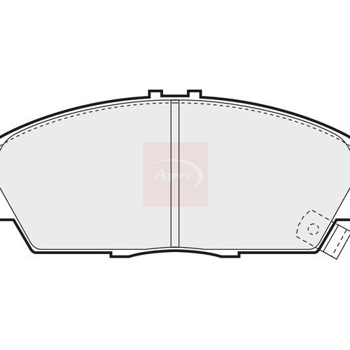APEC Brake Pad Set, disc brake PAD795