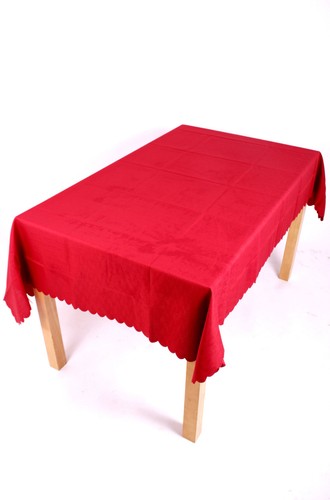54 X 90 INCH OBLONG SHELL TABLECLOTH, 14 COLOURS STAIN-PROOF, NON-IRON, WASHABLE - Picture 26 of 37