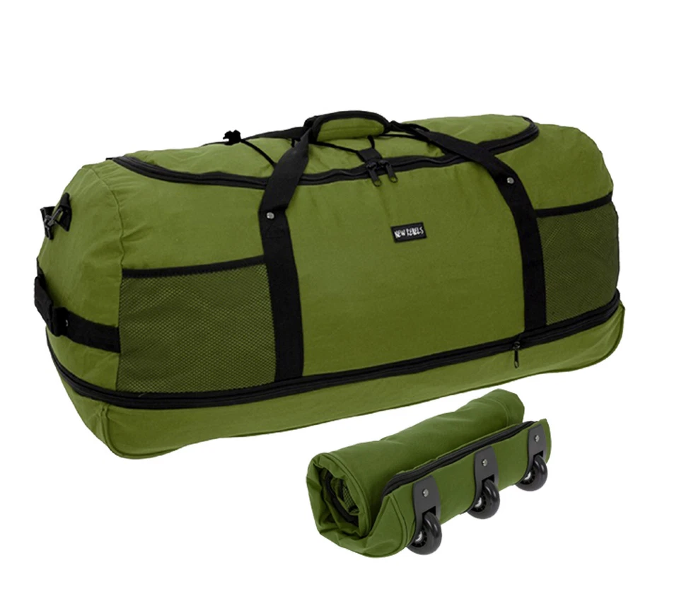 XXL FALTBARE Rollenreisetasche Reisetasche 1400g 140 L Dehnfalte Tauchertasche - Bild 2 von 4