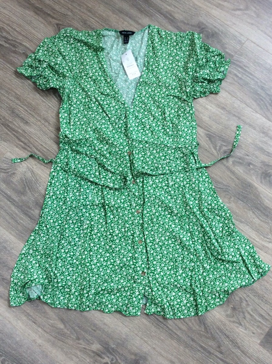 New Look Women's Ah Nikki Floral Tea Dress Size 10 | eBay