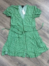 New Look Women's Ah Nikki Floral Tea Dress Size 10