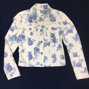floral denim jacket