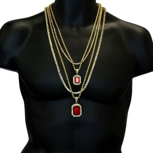 Red Ruby Necklace Mens Flash Sales 