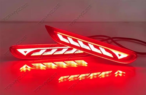 For Nissan ARIYA 2023-2025 LED Rear Bumper Fog Light/Turn Signal /Brake lights - Picture 7 of 13