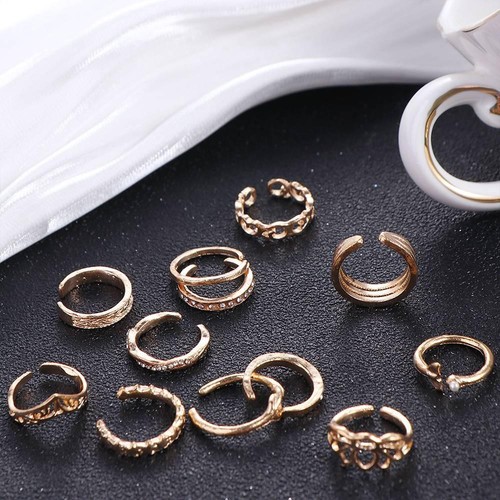 Fish Tail Open Ring Women Toe Ring Vintage Foot Ring Set Korean Style Toe Ring - Picture 9 of 15