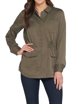 Kelly by Clinton Kelly Anorak Jacket - MEADOW - Size L - A304702