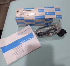 Sennheiser MKE 100 TV External Microphone New