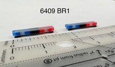 2-Pack 1/64 Scale Model Whelen Edge Lightbar Blue Red Police SUV Car 6409BR1