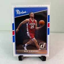 2016-17 Donruss Optic The Rookies #2 BEN SIMMONS NBA Basketball Card 76ers