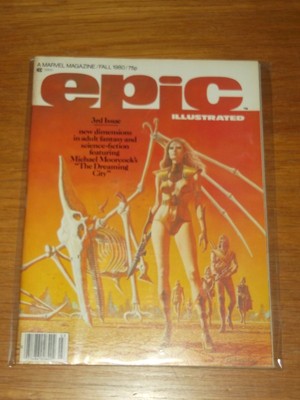 EPIC ILLUSTRATED #3 1980 FALL VF (8.0) MARVEL US MAGAZINE